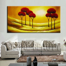 Newest Handmade Abstract Tree Acrylic Painting For Decor